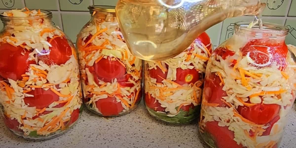 Ідеальний рецепт маринування помідорів на зиму! З капусти, моркви та перцю! 14 32c327b0b16af4777814faf27b04e875