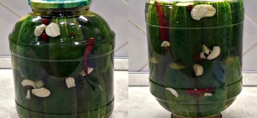 aromatni marynovani ohirky