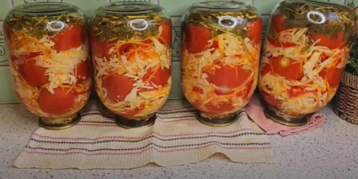 Ідеальний рецепт маринування помідорів на зиму! З капусти, моркви та перцю! 17 d1178aab98031def368f6219467a3853