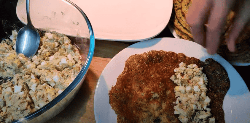 Картопляні млинці з смачною начинкою! Оригінальна закуска на будь-яке свято!