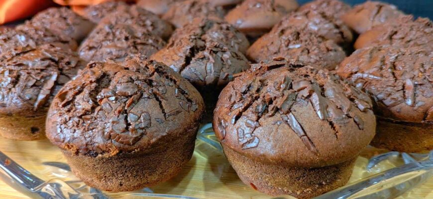 Все змішала і в духовку! Ці шоколадні кекси готую на швидку руку! 1 27457521257242511