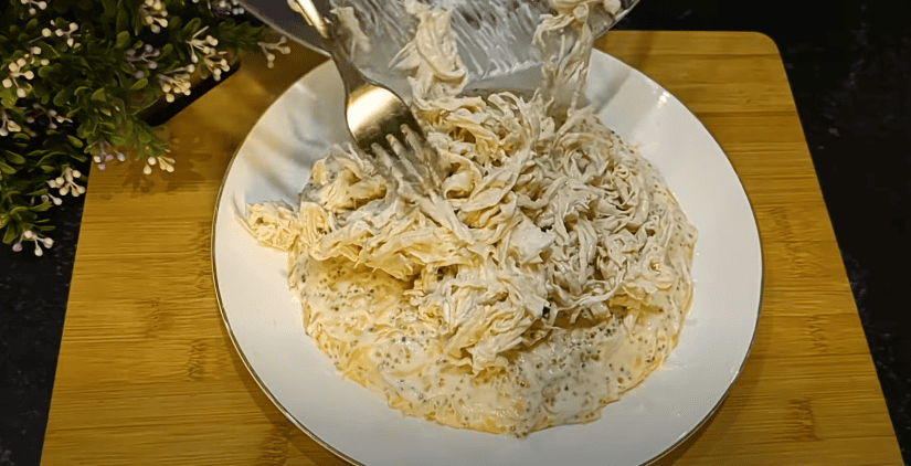 Мало хто знає цей рецепт - новий салат "Сніг". Готую за 5 хвилин 13 Мало хто знає цей рецепт - новий салат "Сніг". Готую за 5 хвилин