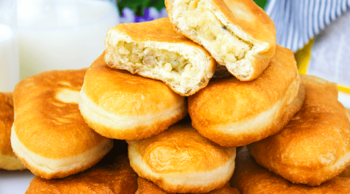 Найсмачніші пиріжки з картоплею і грибами! Дріжджове тісто, як пух! 1 65278578578788