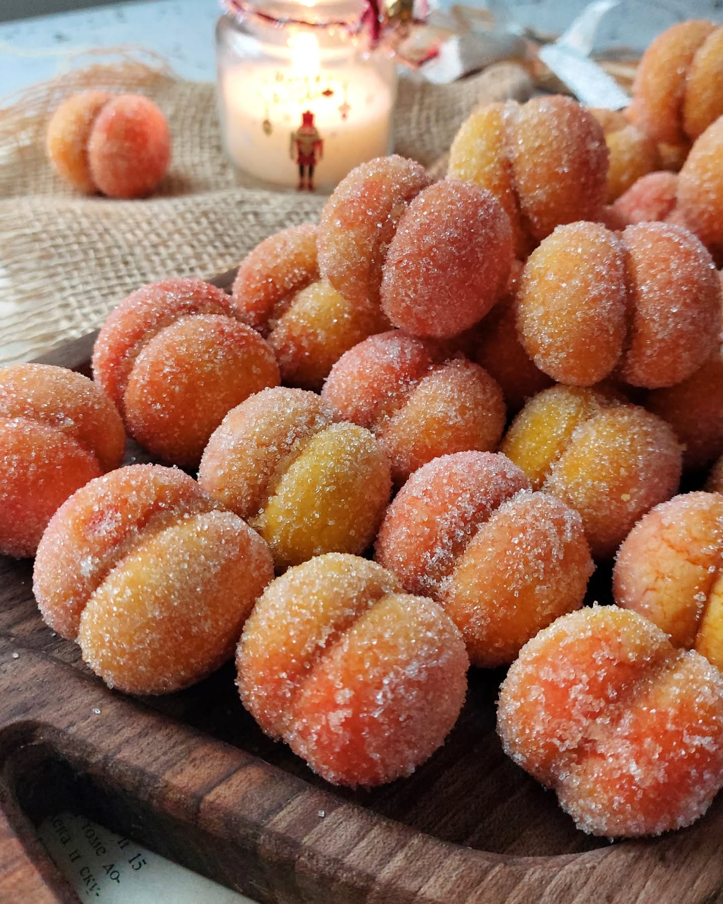 Печиво «Персики» + рецепти різних начинок! Смачно, яскраво, святково!