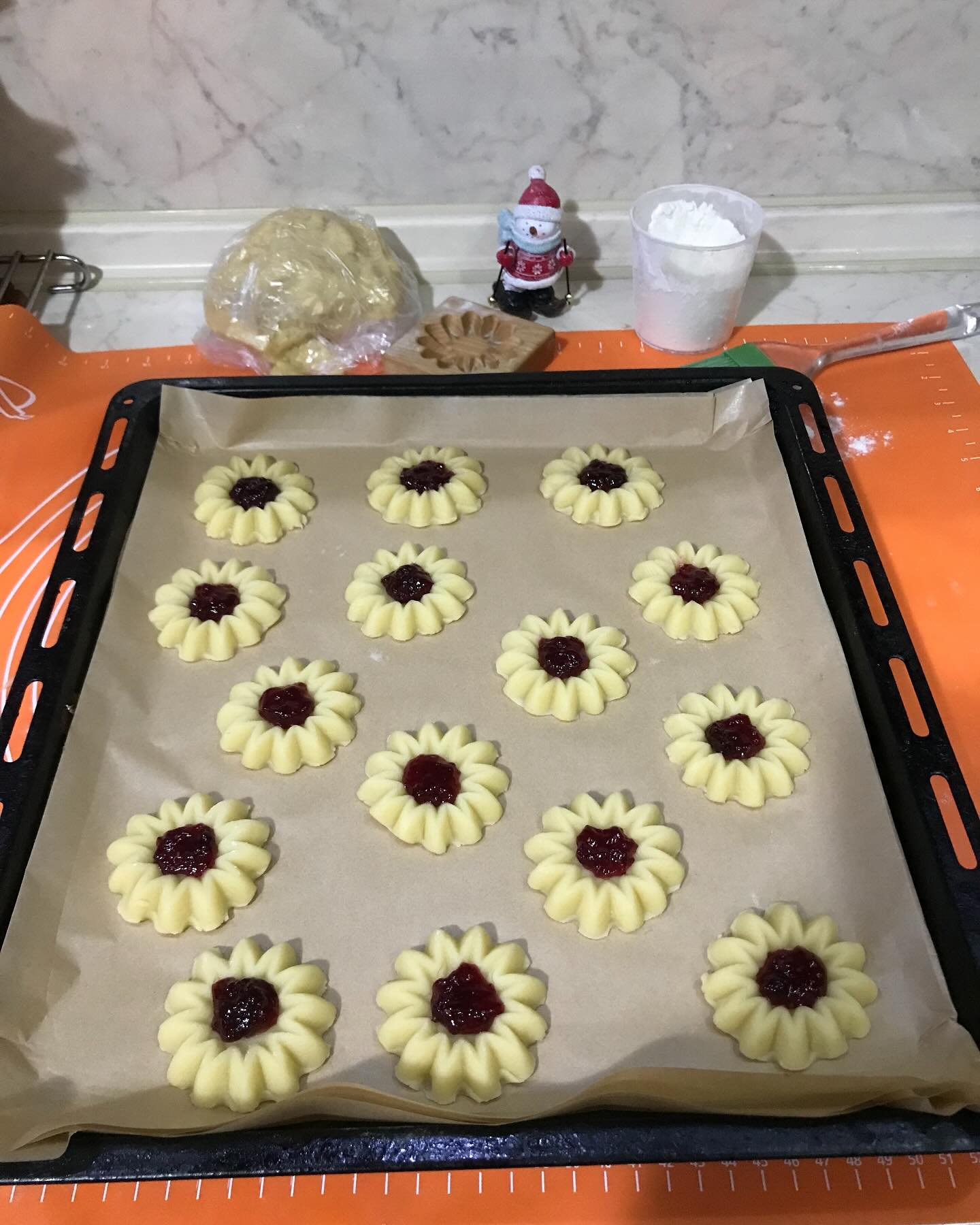 Це щось неймовірне! Ніжне, домашнє печиво з джемом до чаю!