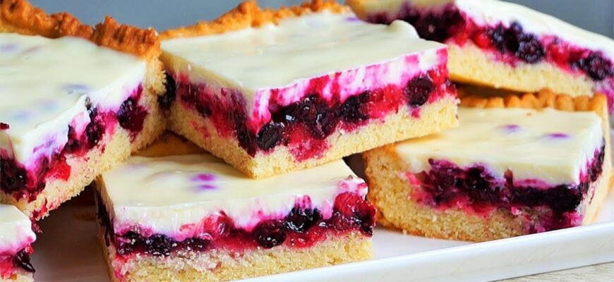 Прокидаюся з думкою про цей пиріг! Нереально смачний ягідний пиріг! 1 47857827