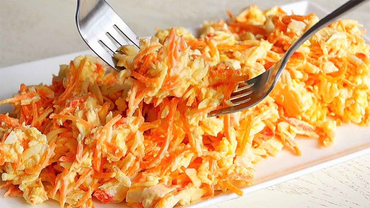 На столі стільки всього, а гості їдять лише цей салат з моркви! За 10 хв. 8 На столі стільки всього, а гості їдять лише цей салат з моркви! За 10 хв.