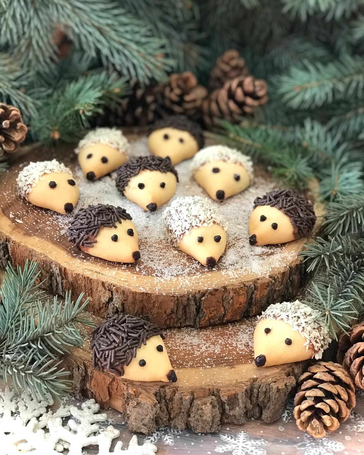 Печиво «Їжачки» я завжди печу на Різдвяні свята! Обожнюють всі діти!