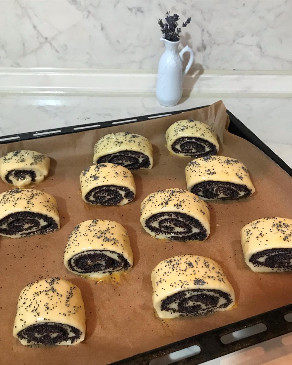 Наймаковіші зі всіх макових! Здобні булочки-рулетики з маком, як пух!