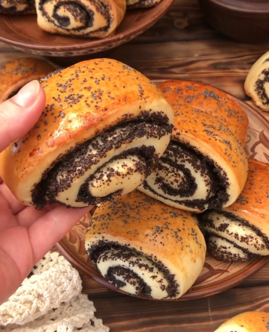 Наймаковіші зі всіх макових! Здобні булочки-рулетики з маком, як пух!