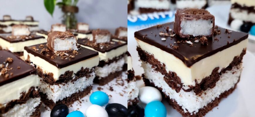 Просто божественний пляцок "Баунті" - справжня райська насолода! Покроковий рецепт, з яким справиться кожен! 1 20250203 210133