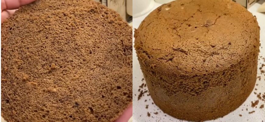 Пишний, вологий бісквіт, який вийде у кожного! Шоколадний бісквіт на олії і кип'ятку - рецепт знахідка! 1 20250303 215003