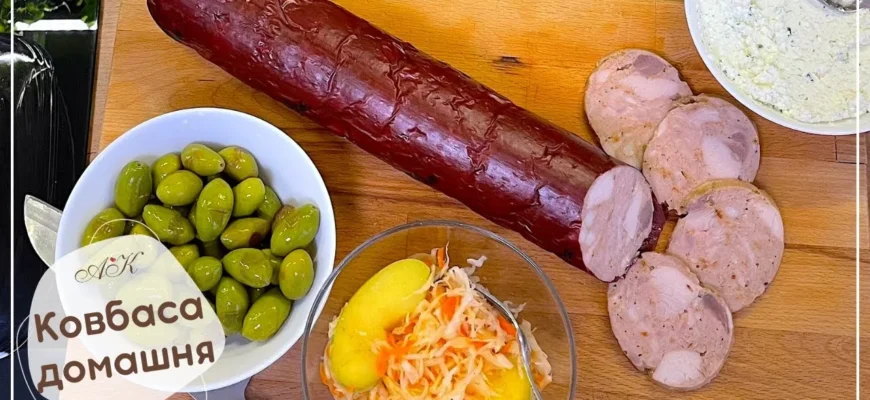 Ковбаса домашня в духовці без шприца та без кишок: ДУЖЕ СМАЧНО та ЛЕГКО 1 766786687