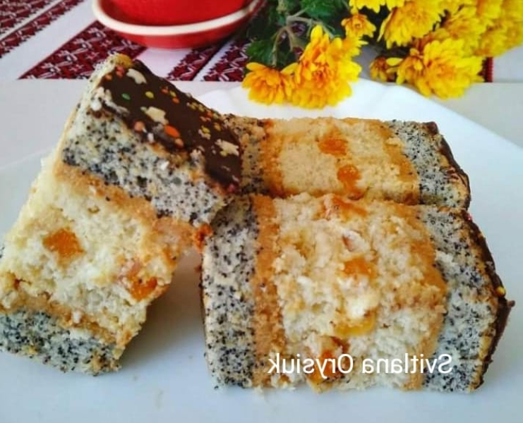 Чудовий торт за рецептом української господині! Поєднання 2 видів бісквіту, 2 кремів і кураги – це дуже смачно! 3 347b6fcf922579b8475689c5a6a2f6a1