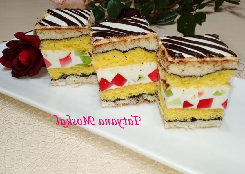 Дуже гарний, яскравий і смачний пляцок з кремом-желе за рецептом української господині 5 c73ee30f4a58d2e18fb72b6f3a505370