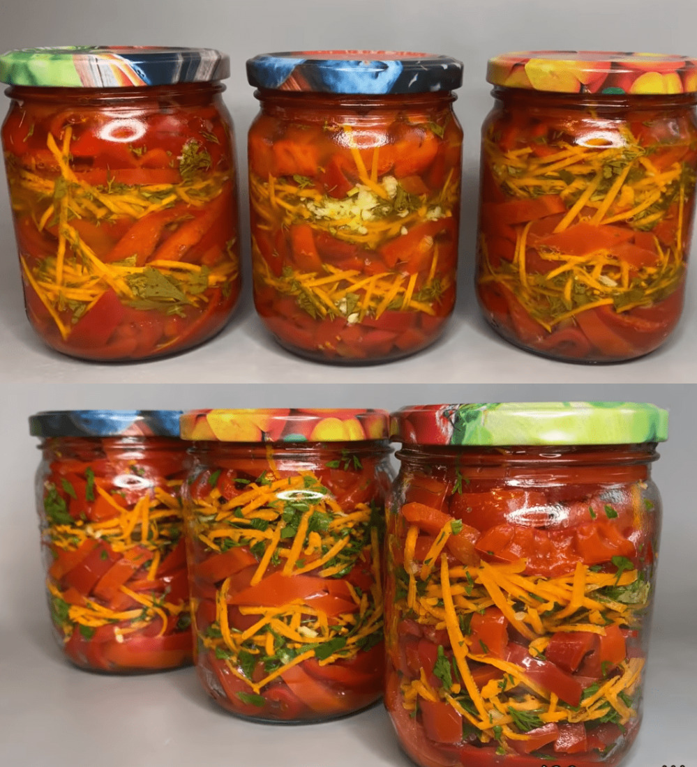 Солодкий перець на зиму: перепробувала багато рецептів, а краще цього не знайшла, тут все в міру – виходить неймовірно смачно 15 Солодкий перець на зиму: перепробувала багато рецептів, а краще цього не знайшла, тут все в міру – виходить неймовірно смачно