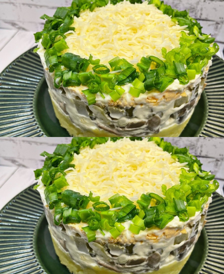 Грибний хіт: салат, який готую на всі великі свята. Дуже смачний та ситний: справжня насолода