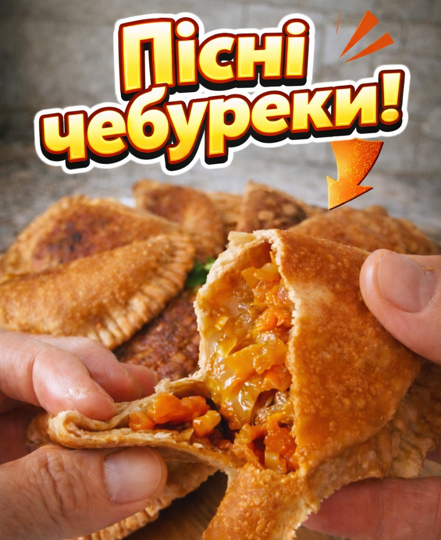 ПІСНІ та дуже соковиті! Рецепт чебуреків, який ви точно збережете 7 ПІСНІ та дуже соковиті! Рецепт чебуреків, який ви точно збережете