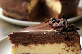 fb shokoladnyy tort z vanilnym kremom i kavovym aromatom chudove poednannya smakiv u domashniy vypichtsi 13973