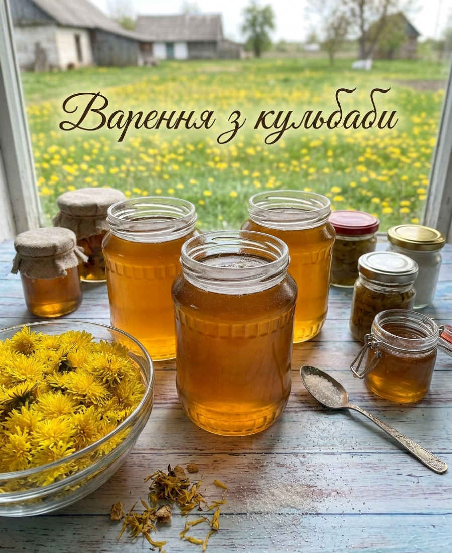 Варення з кульбаби – рецепт оригінального варення з кульбаби на зиму 12 Варення з кульбаби – рецепт оригінального варення з кульбаби на зиму
