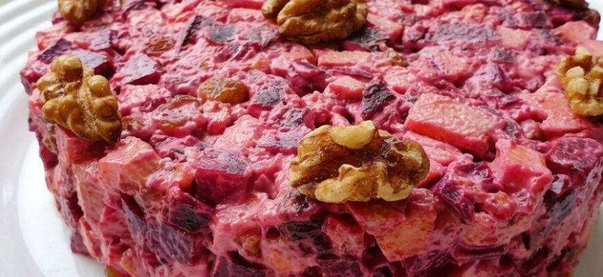fb vitaminna bomba u vashiy tariltsi salat z buryachka i yabluk duzhe smachno ta korysno tsilyy rik 16597