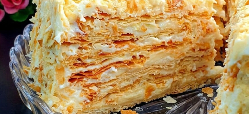 fb os tak ya hotuyu tort napoleon iz zavarnym kremom rekomenduyu vam smachnyy retsept 8891