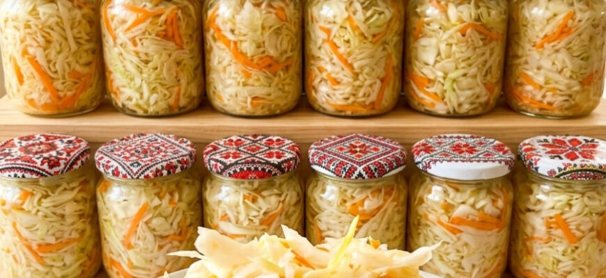fb salat iz kapusty na vsyu zymu bez varinnya ta sterylizatsii kapusta hrumka sokovyta i bila 4722