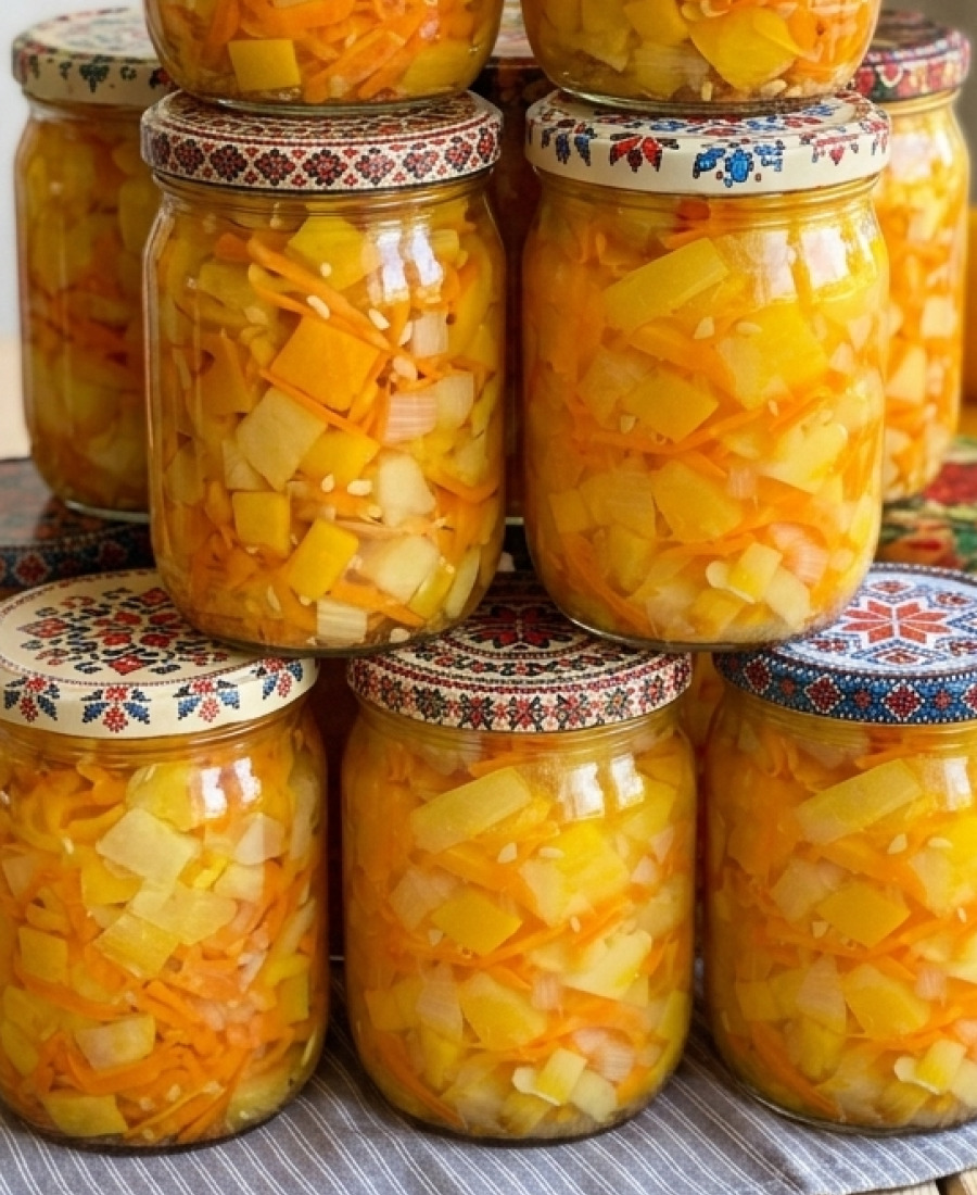 Спробувала і не пошкодувала! Готую поки є кабачки! Салат-маринад із кабачків – це дуже смачна закуска на зиму! 5 Спробувала і не пошкодувала! Готую поки є кабачки! Салат-маринад із кабачків – це дуже смачна закуска на зиму!