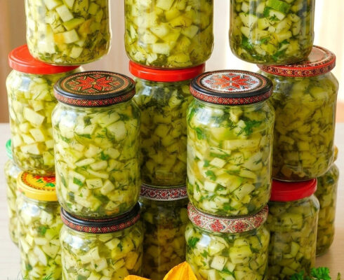 Мариновані кабачки з часником і зеленню: готуємо дуже смачну, хрустку і соковиту заготівлю на зиму 1 be43163e65a642f165b5312fa623ebd9